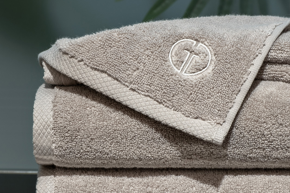 Полотенце 50х90 Garda Decor Соло бежевое