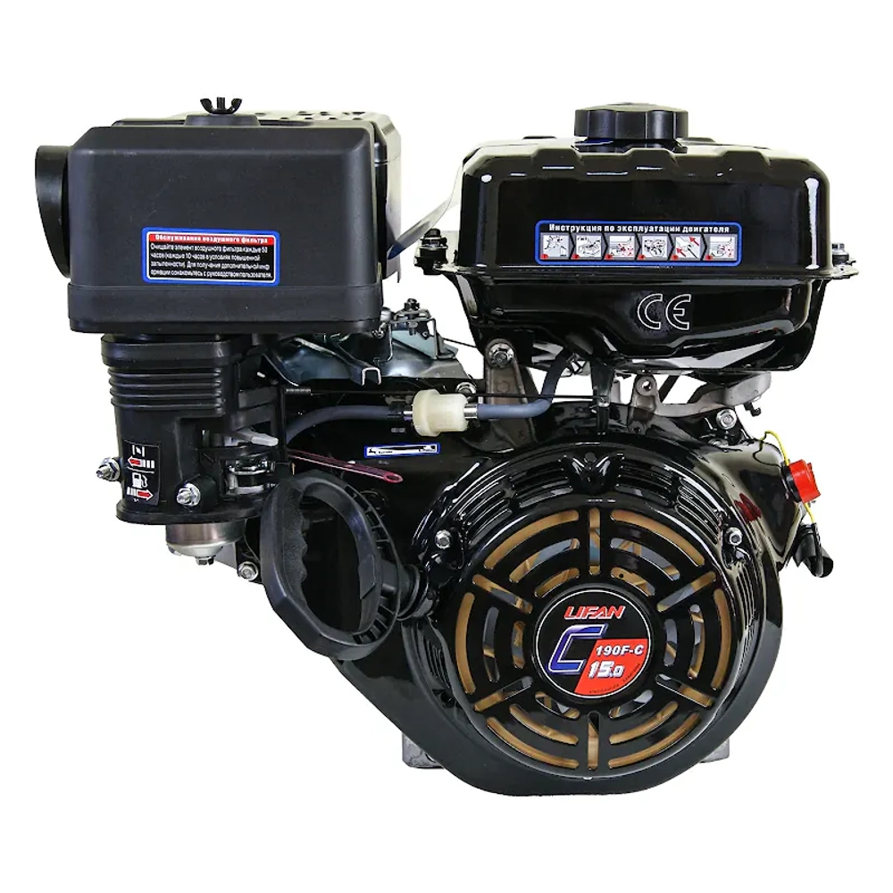 Lifan 190F-C PRO D25 двигатель бензиновый 00-00000911