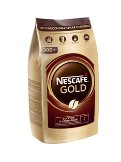 Кофе растворимый Nescafe Gold 900 г