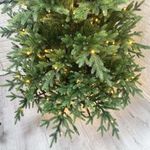 Елка с гирляндой встроенной «Сириус» (Литая хвоя) 230 см / 2,3 м