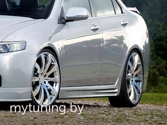 Накладки на пороги DJ-1 Honda Accord VII