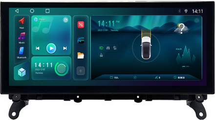 Магнитола для BMW X3 (F25), X4 (F26) 2014-2018 NBT - Kuberg монитор 12.3" в стиле LEXUS на Android 12, TS10, CarPlay, 4G SIM-слот