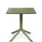 Пластиковый стол Clip 70х70 см зеленый (агава) | Nardi | Италия