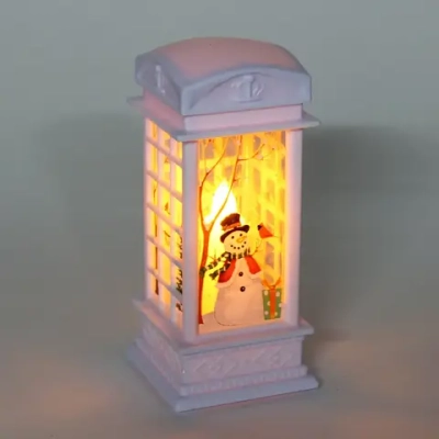 Сувенир с подсветкой «Телефонная будка» 5,2*11,5 см, Белый