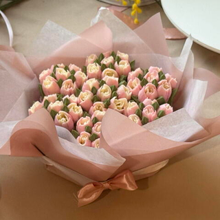 Акция от Vivienne Sabo, Букет творожных тюльпанов на капкейках для Мамы