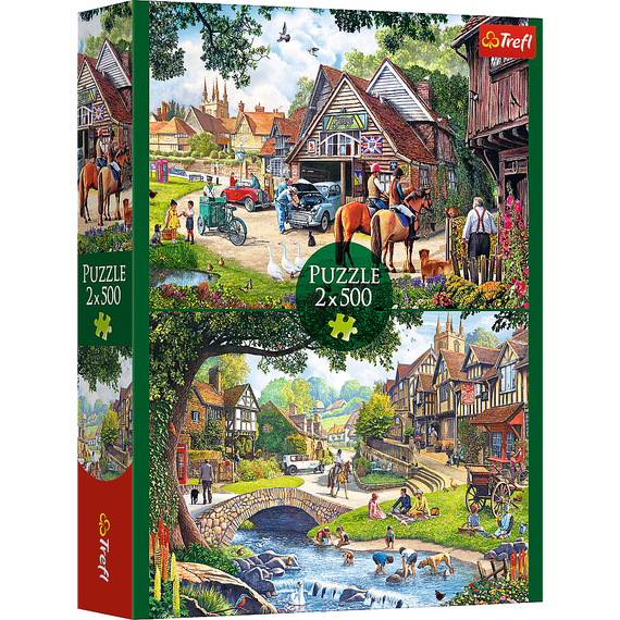 Puzzles - &quot;2x500&quot; - Idyllic life_FSC Mix 70%
