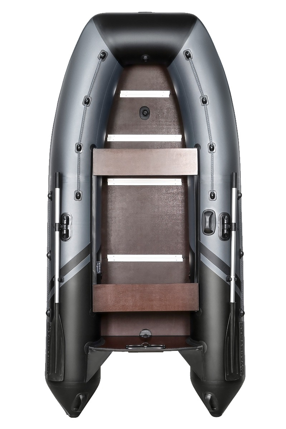 YACHTMAN-300 СК (Яхтман) графит-черный (лодка ПВХ под мотор с усилением)