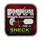 Леска монофильная для рыбалки Sneck Magnum Brown d-0