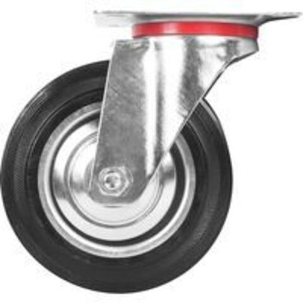 Колесо на тачку не поворотный чугун Ø 75.