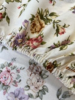 Простынь на резинке Сказка "Виктория" 140х200 см