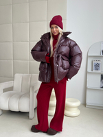 Пуховик Prime шоколадный