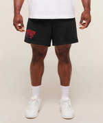 Шорты GYMSHARK Lifting Barbell 5" Mesh Shorts Black/Red