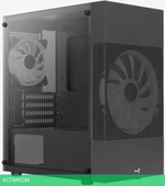 Корпус AeroCool Atomic Lite-G-BK-V2