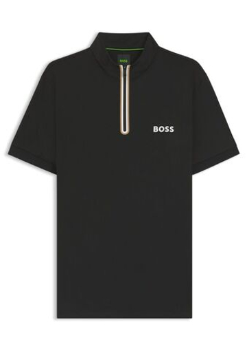 Мужская теннисная футболка BOSS Taylor TOC - black