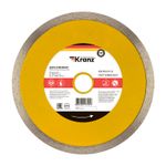 Диск алмазный отрезной сплошной 180x25,4/22,2x1,8x10мм KRANZ
