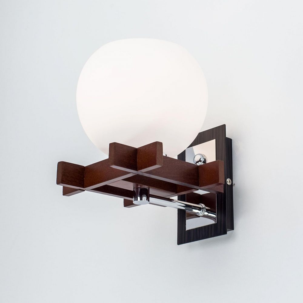 Citilux Нарита CL114311 Бра деревянное Венге Хром