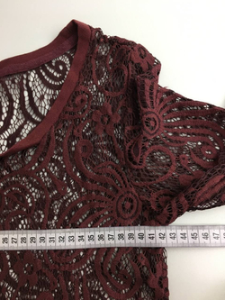 Джемпер кружевной 46 размер