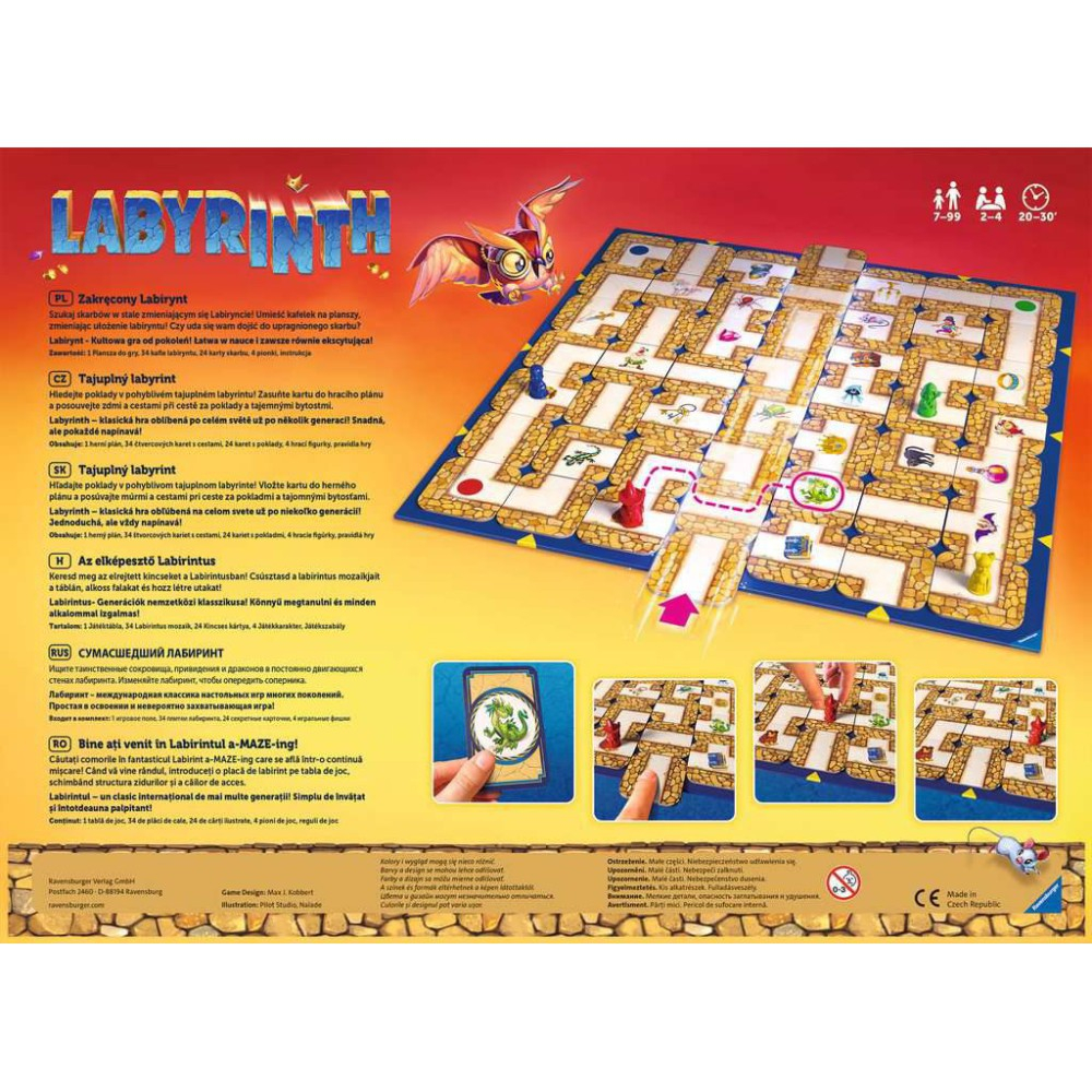 Настольная игра Ravensburger 270781 Зачарованный лабиринт новое издание 270781 — фото 3