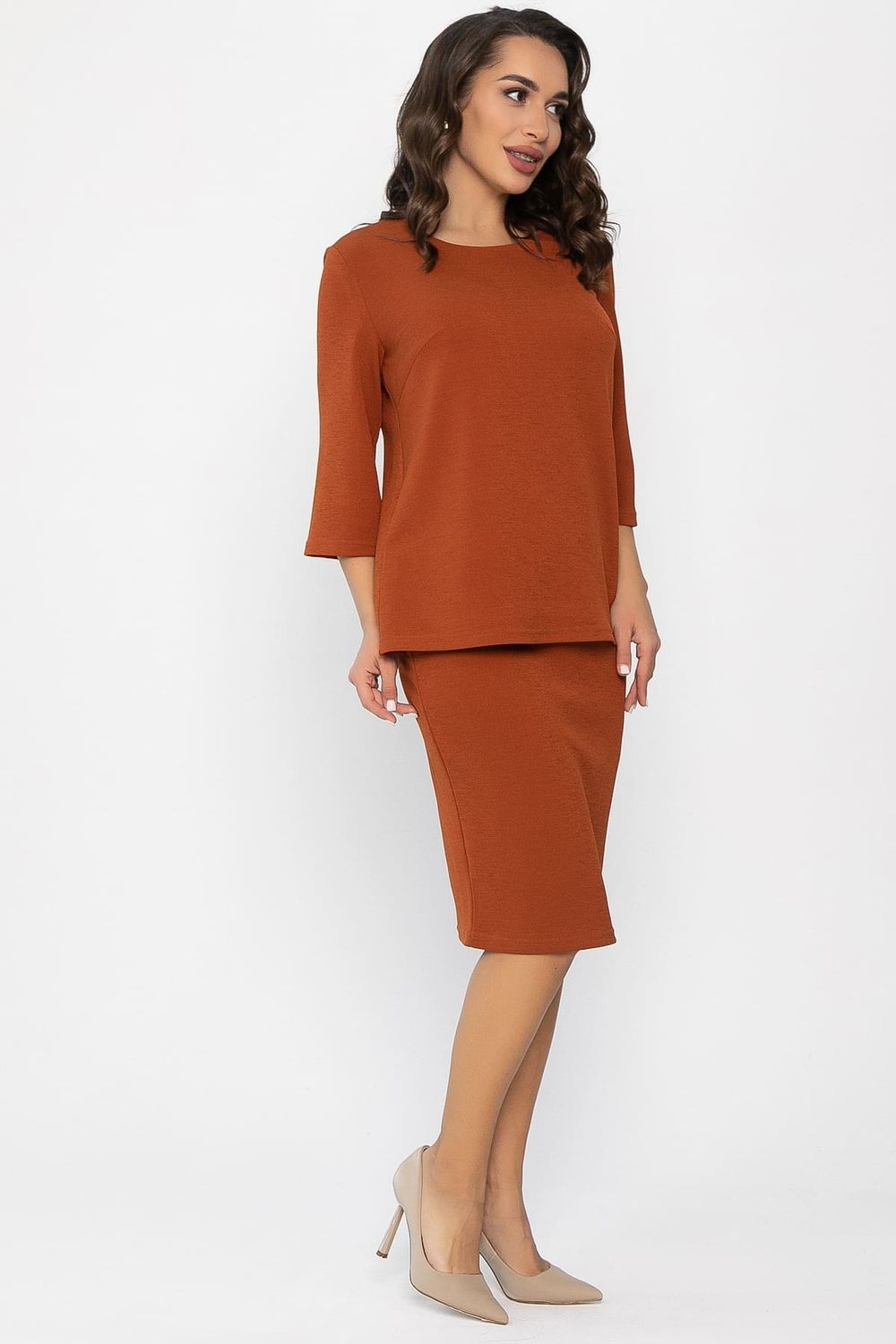 Костюм трикотажный Джуди (терракот) К14341-10М LT Collection