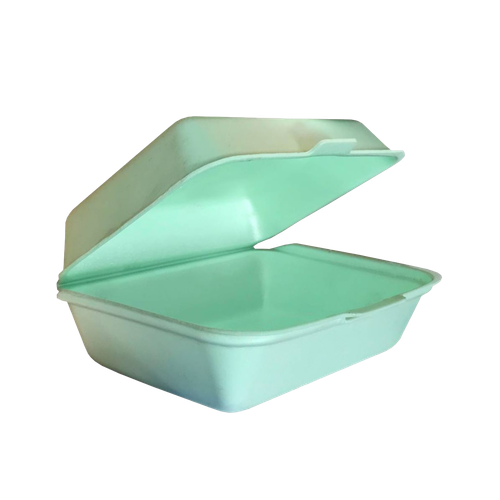 Ланч-бокс LBS BOX ЗЕЛЕНАЯ,ОРАНЖЕВАЯ ЭКОНОМ (190*150*80) 100шт/упак