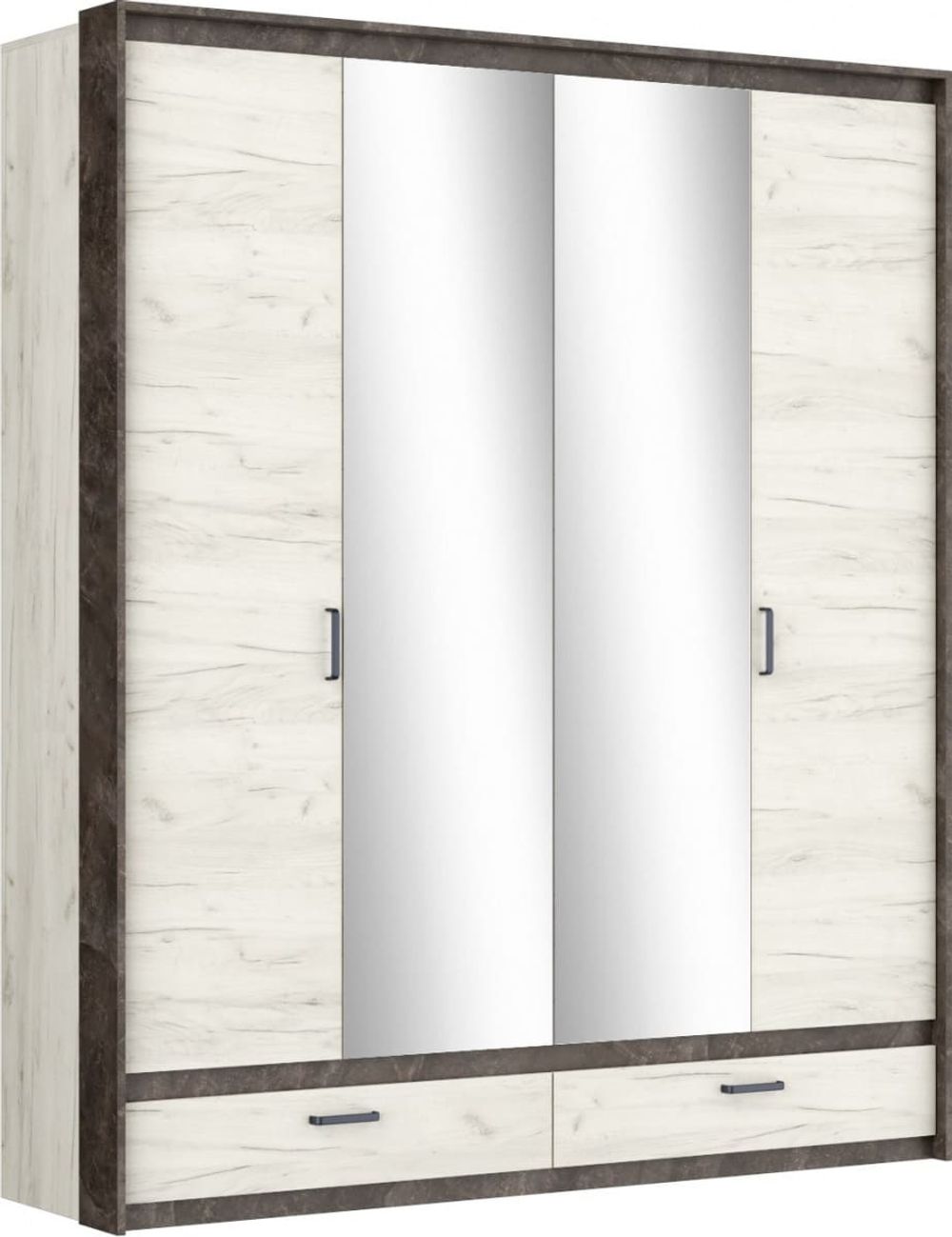 Прага Шкаф 4-х ств.