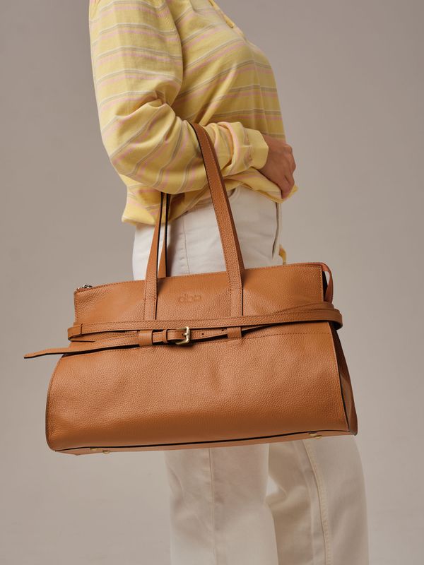 Сумка Rumi DBR 31152 коричневый лист