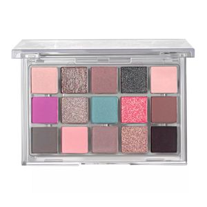 Палетка теней INFLUENCE BEAUTY CYBER EYESHADOW PALETTE №02, яркость, блеск и стойкость