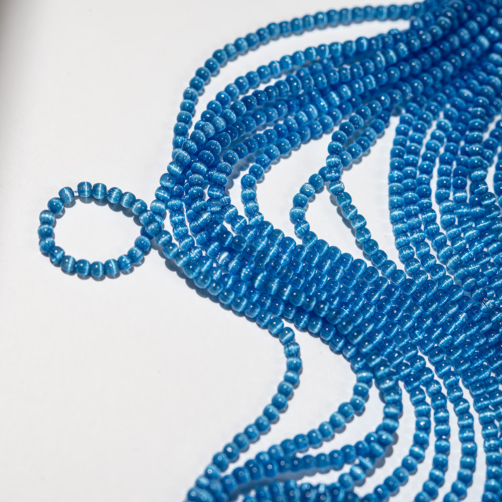 Небесный селенит (имитация), 2,3мм, шар