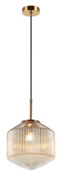 Подвесной светильник 1*Е27 2096/03/01P золото/бронза Elton Stilfort