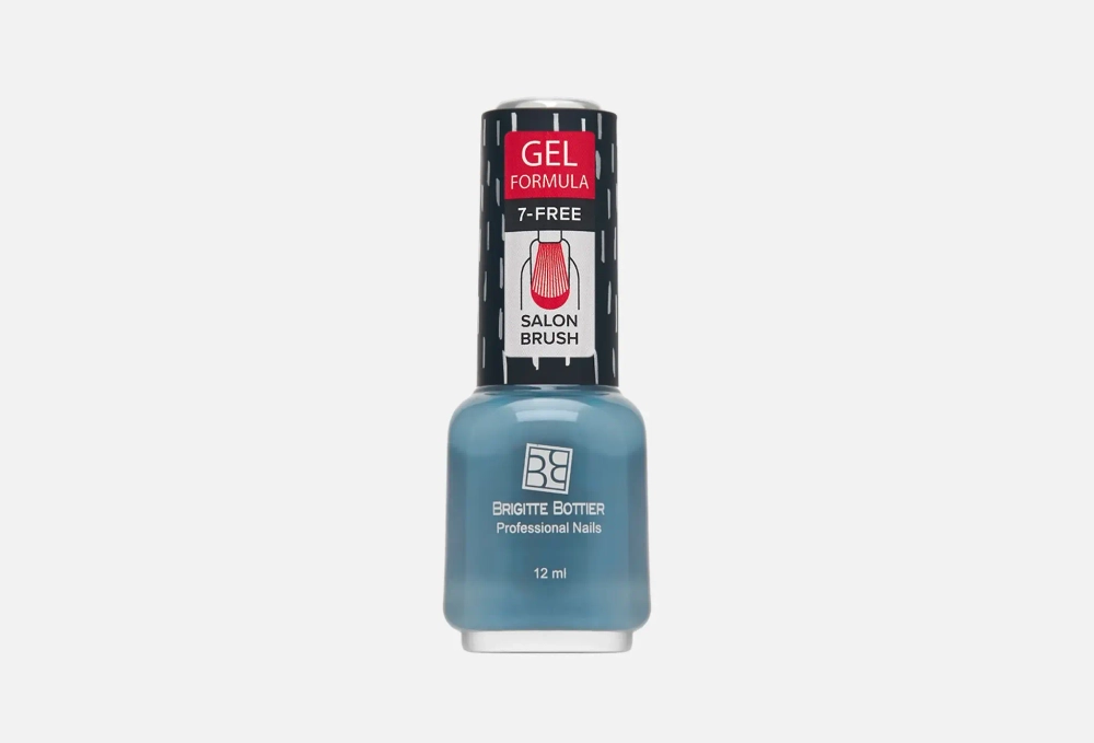 BRIGITTE BOTTIER Лак для ногтей GEL FORMULA тон 01 прозрачный, 030