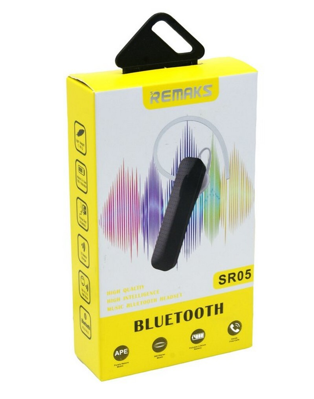 Гарнитура Bluetooth REMAKS SR05 (черный)