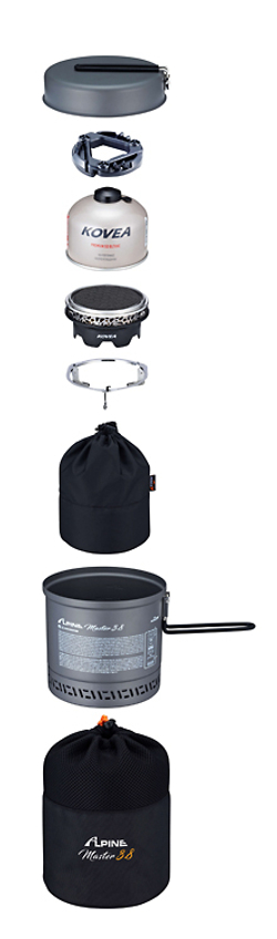 Газовая горелка Kovea Alpine Master 3.8 л [KGB-1811]