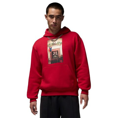 Толстовка Jordan Jumpman "Chimney" Sweatshirt Red