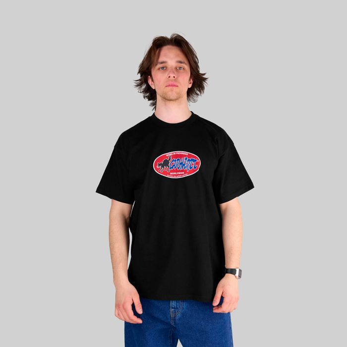 Футболка мужская Carhartt WIP Cat Sticker артикул:I032886 - купить в магазине Дайс
