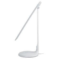 Настольный светильник ЭРА NLED-482-10W-W светодиодный с ночником белый | Светодиодные настольные лампы