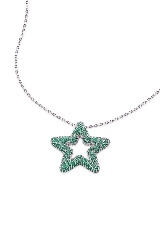 КОЛЬЕ "MAKE A WISH MINT"