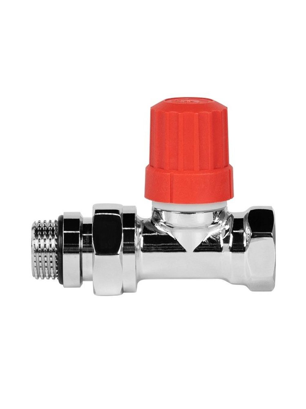 Набор термостатический для радиатора прямой Design 1/2" Click (Хром) Royal Thermo (RTE07.0013 CH)