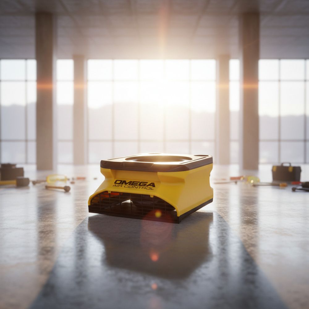 Вентилятор радиальный центробежный CDX 20 Omega Air Control - [для полов и стен / 1610 куб. в час]