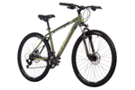 Велосипед FOXX 27.5" CAIMAN зеленый,сталь, размер 18"