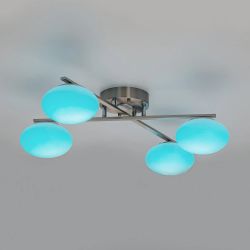 Citilux ATMAN SMART CL226A141 RGB LED Умная люстра Матовый Хром