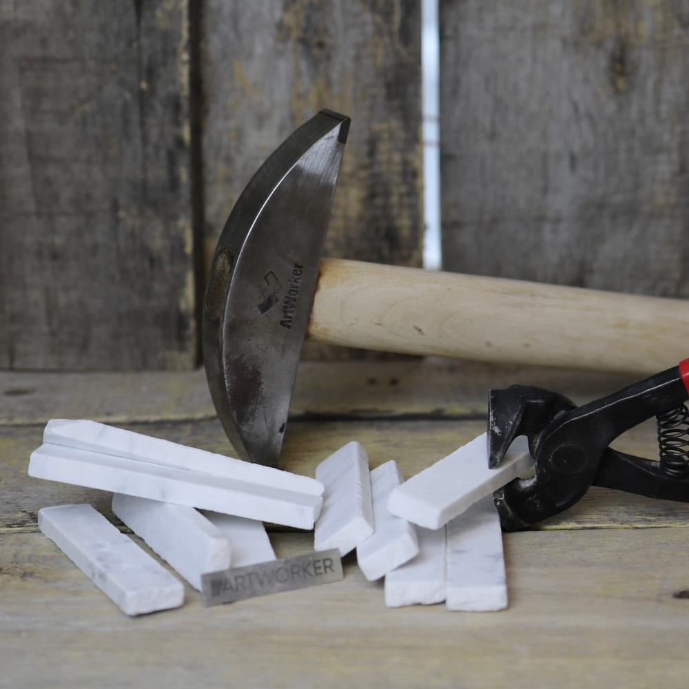 Натуральный камень пиленый NS-002 1 кг, в ассортименте