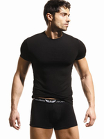 Мужская хлопковая футболка (Размер: XL) (Цвет: белый)