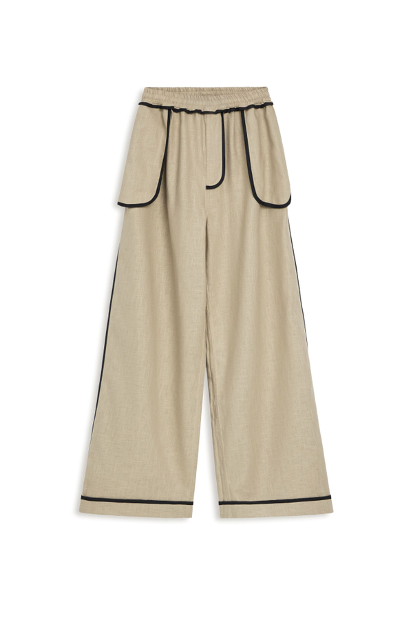 Костюм из крапивы OVSYANKA Beige