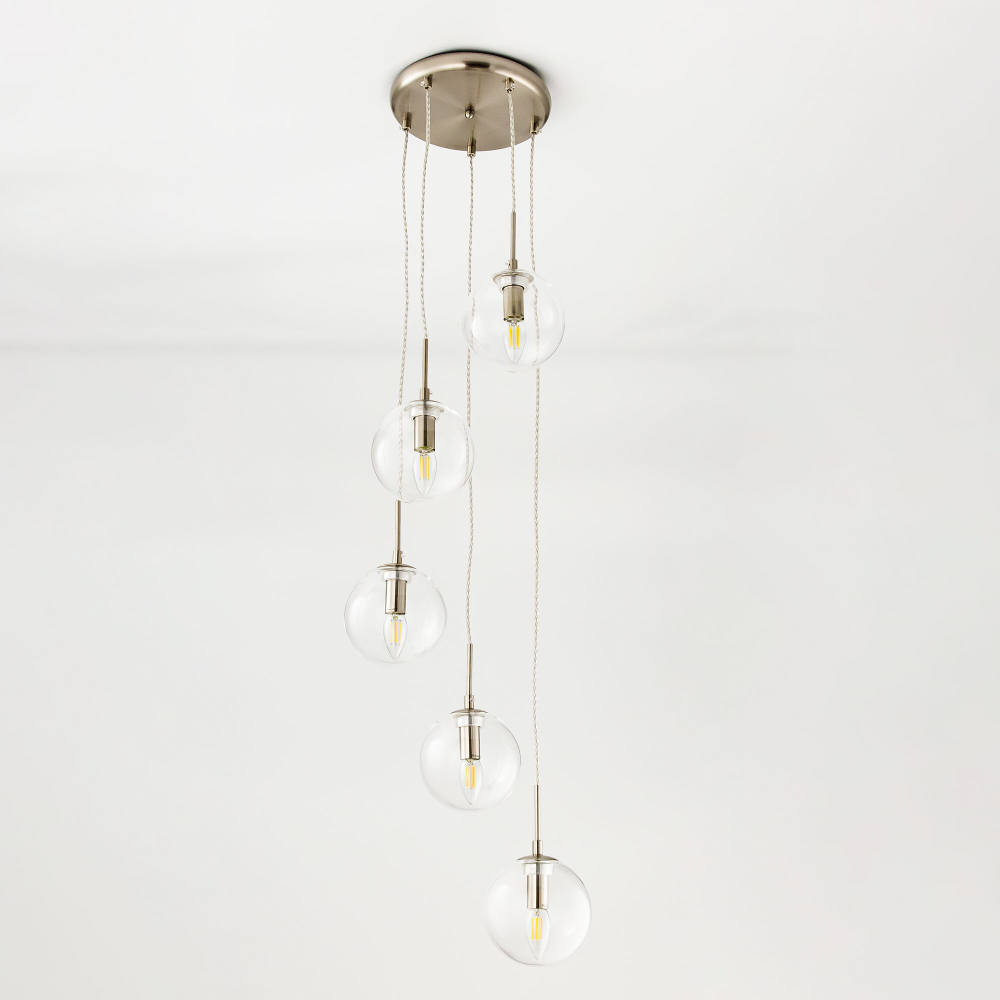 Citilux Томми CL102051 Подвесной светильник Матовый Хром