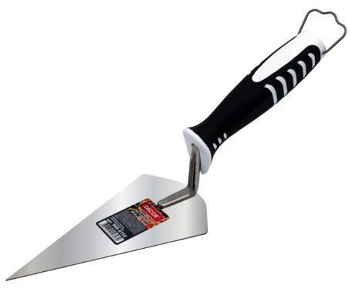 Кельма для труднодоступных мест  152*76мм  толщина 1,2мм  2К ручка  DEСOR /988-6152