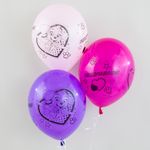 Шар (12''/30 см) Щенячий Патруль, Поздравляем!, Ассорти, пастель, 4 ст, 25 шт.