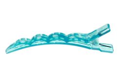 Зажимы для волос Harizma, пластиковые, синие, 10см (h10897-06)