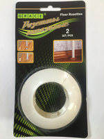 Розетта для труб 43мм "Grace" Белая (пара)