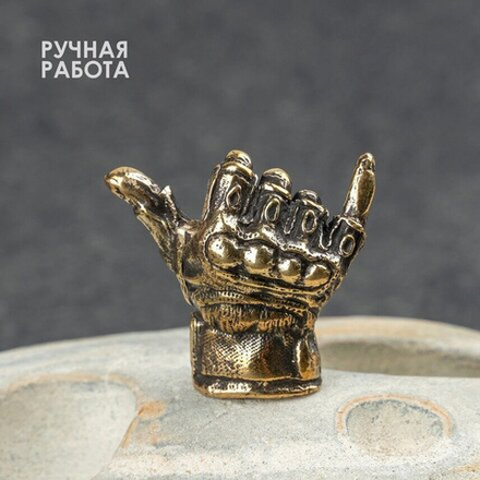 Бусина «Перчатка» темлячная из латуни