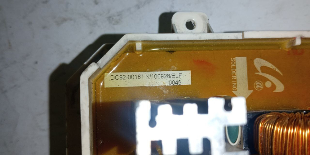 18 Электронный модуль для стиральных машин Samsung DC92-00181 б/у